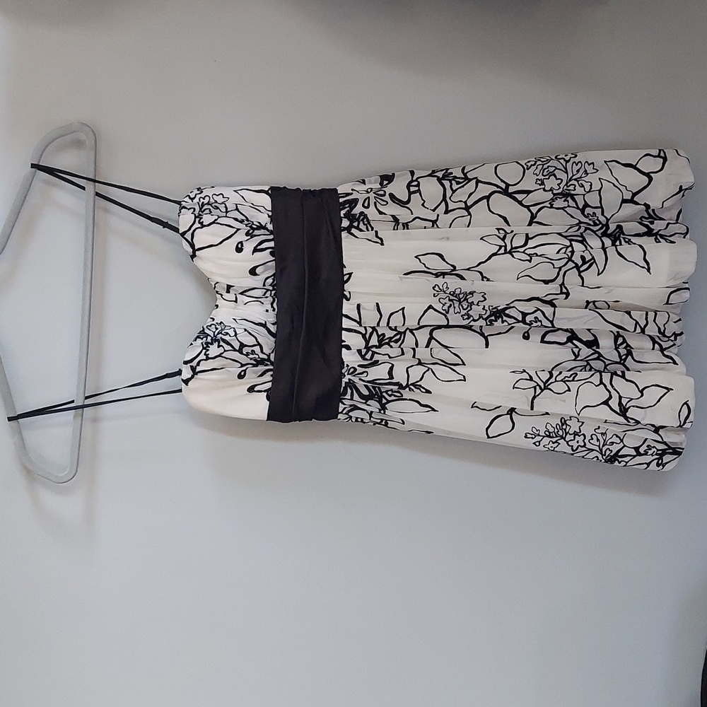 Black and White Dress